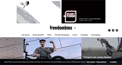 Desktop Screenshot of freedombmx.de