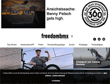 Tablet Screenshot of freedombmx.de